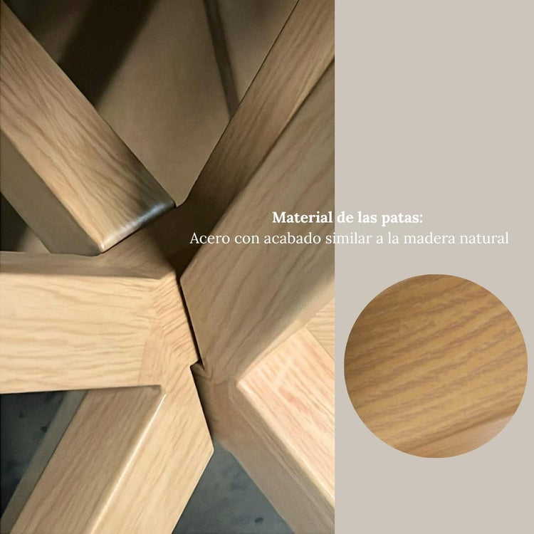 Mesa Rectangular Greta Wood 140x90