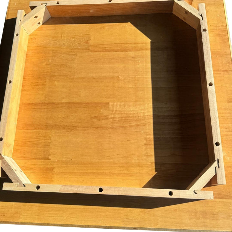 Mesa Rectangular Cosmo 140x80 cm | Madera Natural