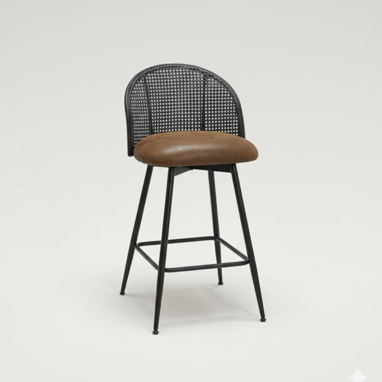 Taburete Bar Carolla Café 62 cm | Asiento Gitatorio 360°