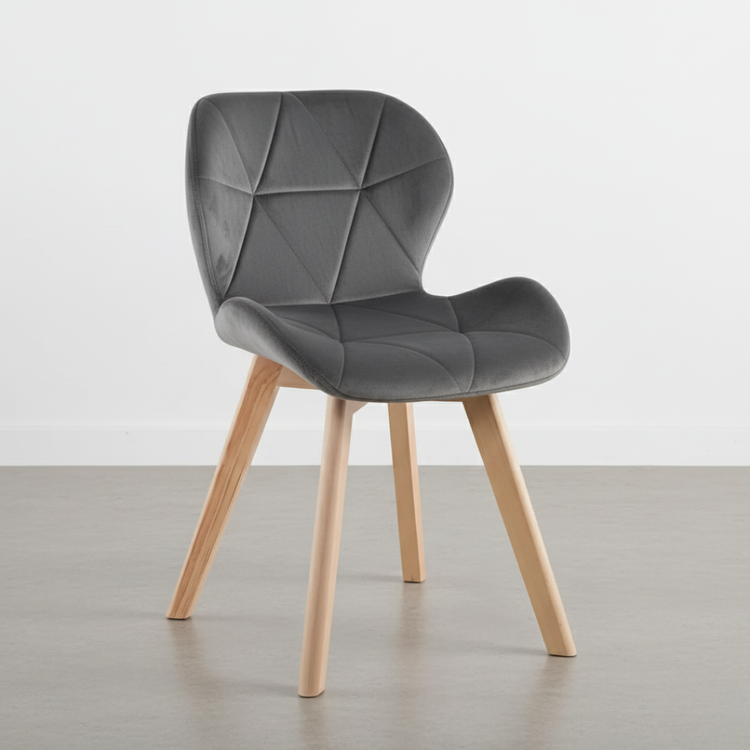 Sillón Rubik | Velvet & Madera