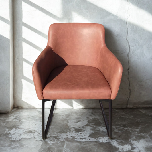 Butaca Sitial Room | Cuero Sintético | Metal Industrial