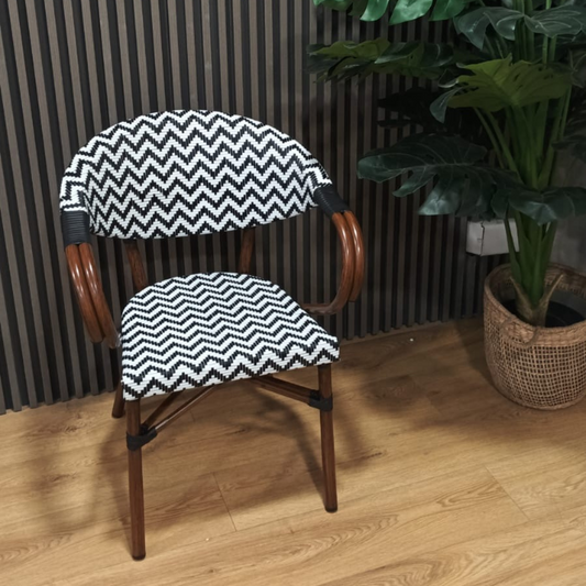 Silla Parisina Bondi | Rattan Con Reposabrazos
