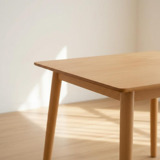 Mesa Cuadrada Cosmo 60x60 cm | Madera Natural