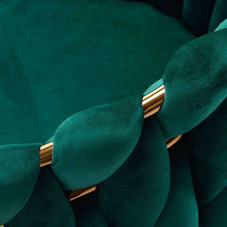Silla Mizzi Verde | Terciopelo | Diseño Elegante y Cómoda
