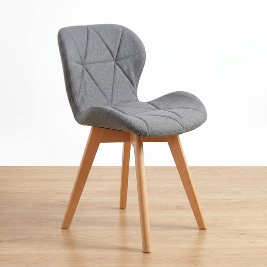 Sillón Rubik Gris | Lino & Madera