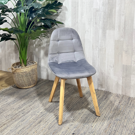 Silla Vorak | Felpa & Madera