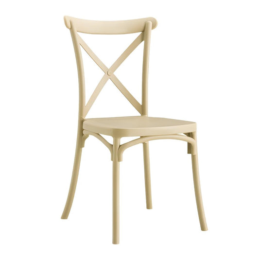 Silla Crossback| Ideal Terraza y Interior