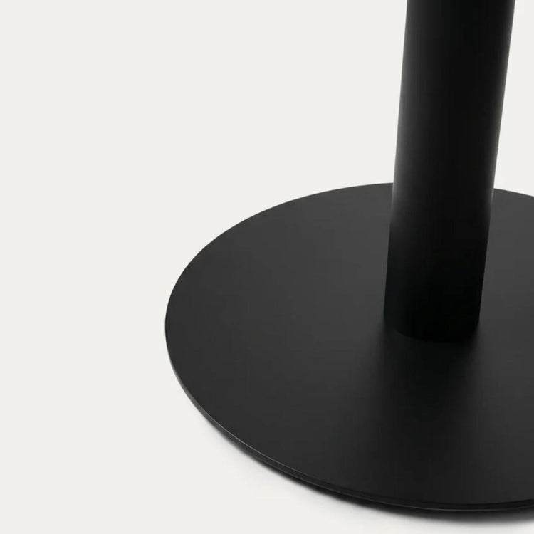 Mesa Cuadrada Roma Blanco 70x70cm | Efecto Mármol