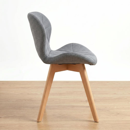 Sillón Rubik Gris | Lino & Madera