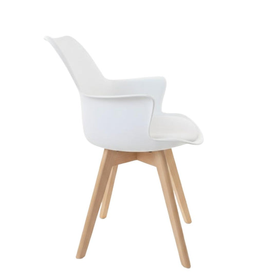 Butaca Rachell Blanca | Ergonómia & Elegancia