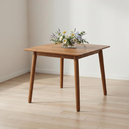 Mesa Cuadrada Cosmo 70x70 cm | Madera Oscura