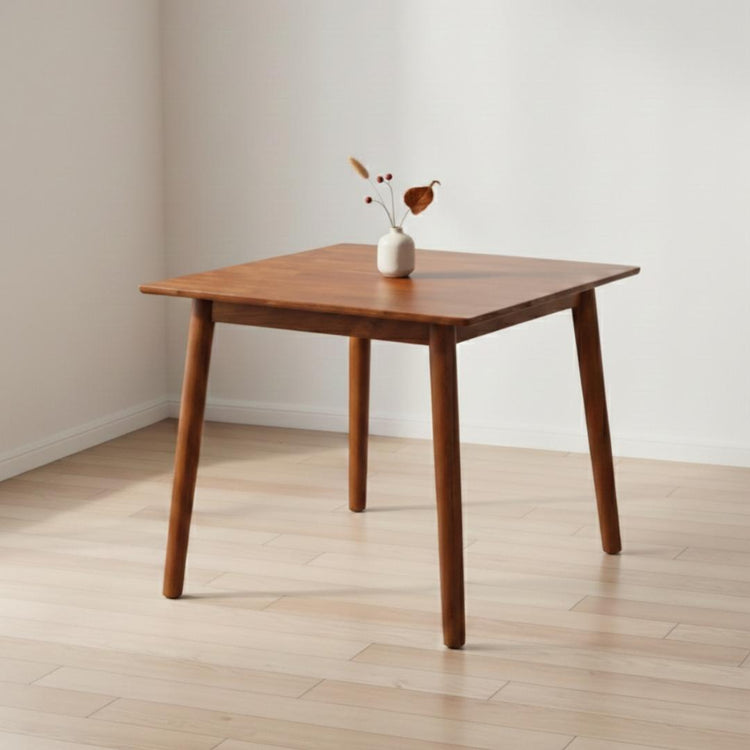 Mesa Cuadrada Cosmo 70x70 cm | Madera Oscura