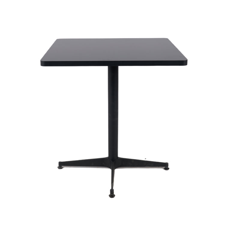 Mesa Comercial Cuadrada Negra 70x70cm | Restaurante| Café| Casa