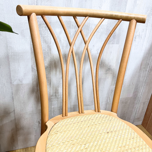 Silla Crosswood | Madera Ratán