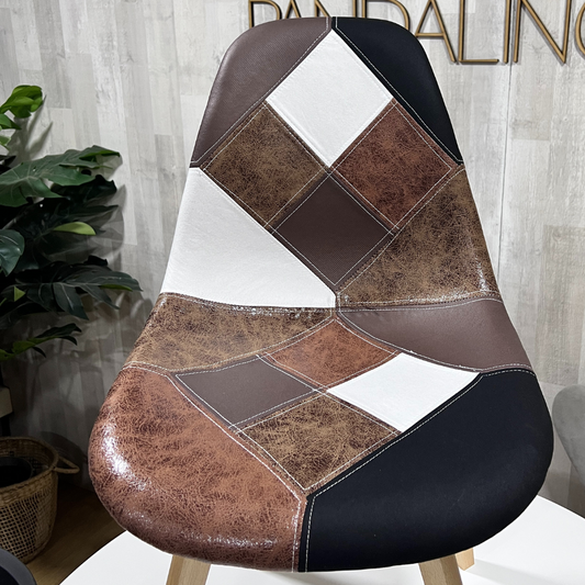 Silla Patchwork Da Vinci | Ecocuero Café