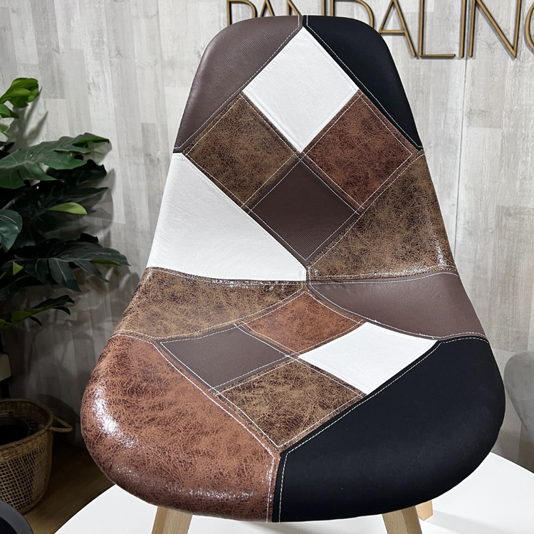 Silla Patchwork Da Vinci | Ecocuero Café