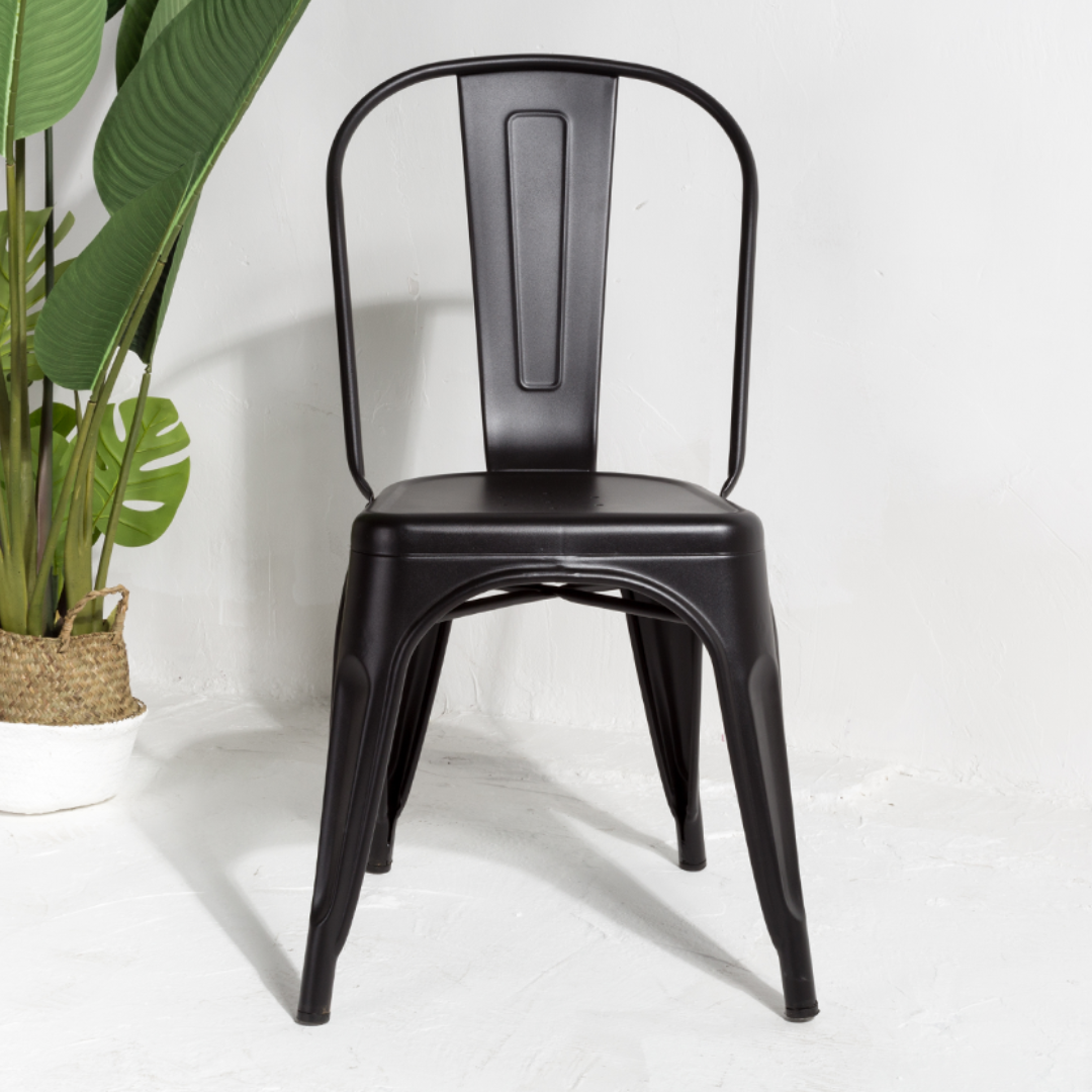 Silla Tolix Acero | Resistente para Exterior e Interior – Pandalino