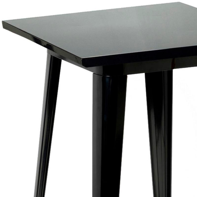 Mesa Tolix Alta Negra 60x60x105 cm | Bar & Restaurantes