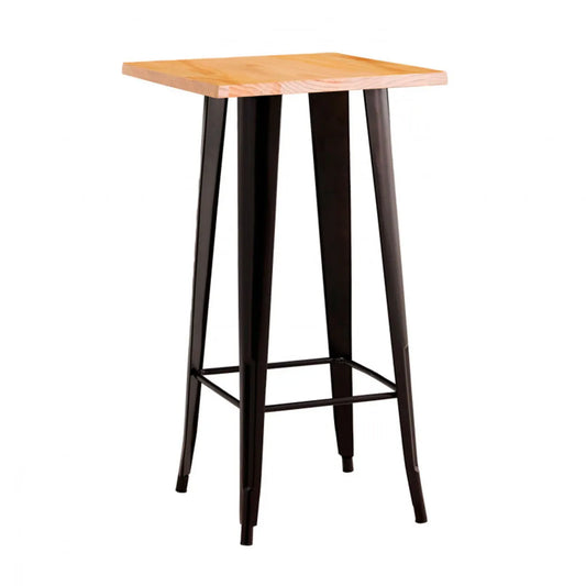 Mesa Tolix Alta 60x60x105 cm | Bar & Restaurantes | Exterior