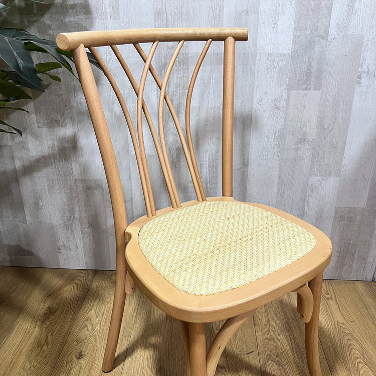 Silla Crosswood | Madera Ratán