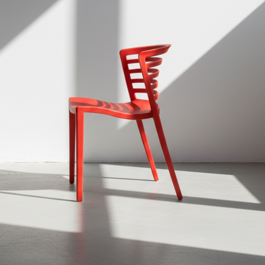 Silla Alpes Roja | Uso Interior/Exterior