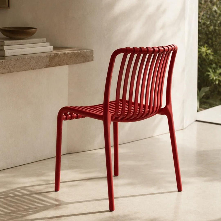 Silla Francis Rojo | Ideal Terraza y Interior