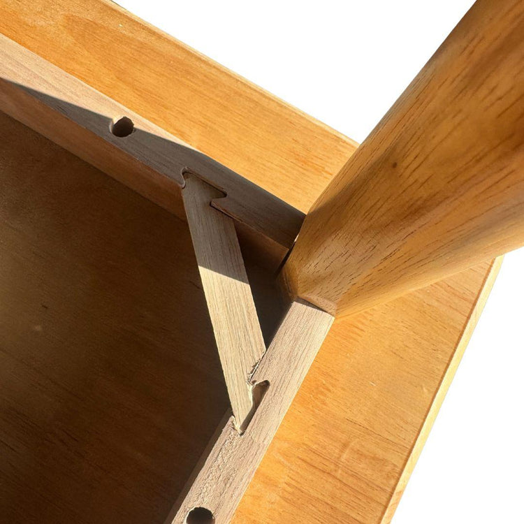 Mesa Rectangular Cosmo 140x80 cm | Madera Natural