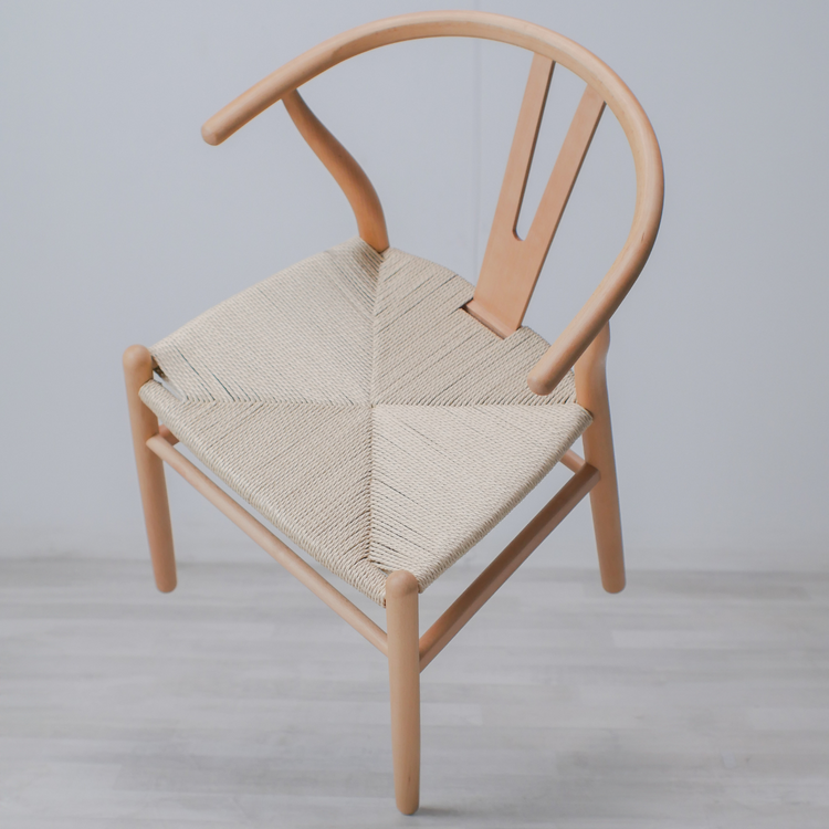 Silla Wishbone Nórdica - Madera Natural | Cómoda y Elegante