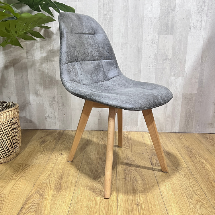 Silla Vorak Antique Gris