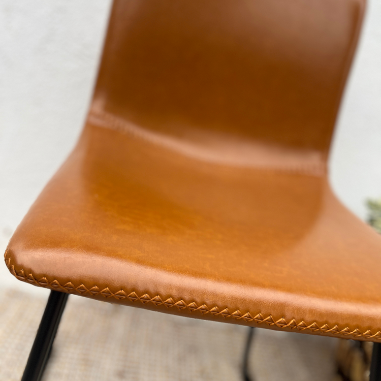 Sillas Toscana | Eco Cuero Terracota | Diseño Elegante