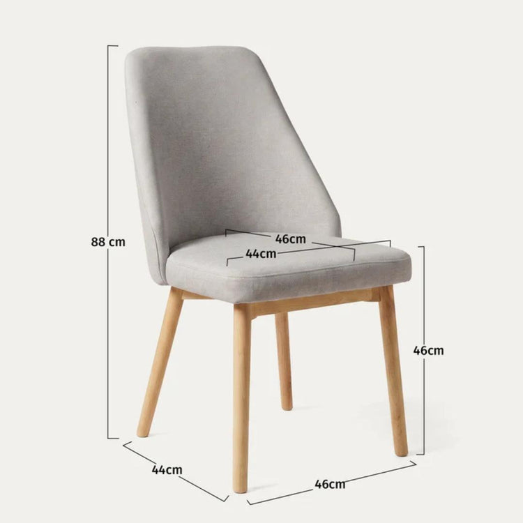 Silla Lina Gris | Comedor y Living