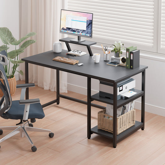 Escritorio Tiziano Negro 140cm | Estilo y Funcionalidad