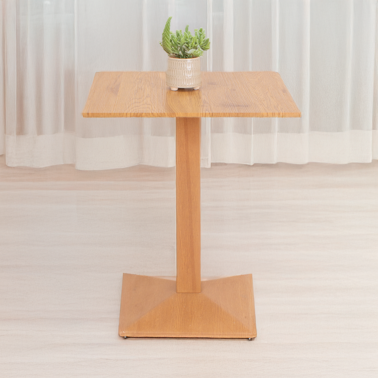 Mesa Cuadrada Moderna Chenoa | Vinilo Madera