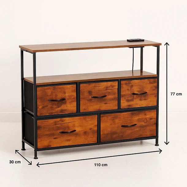 Mueble Organizador Birson | Estilo Industrial