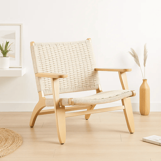 Poltrona Wanda | Madera & Cuerda