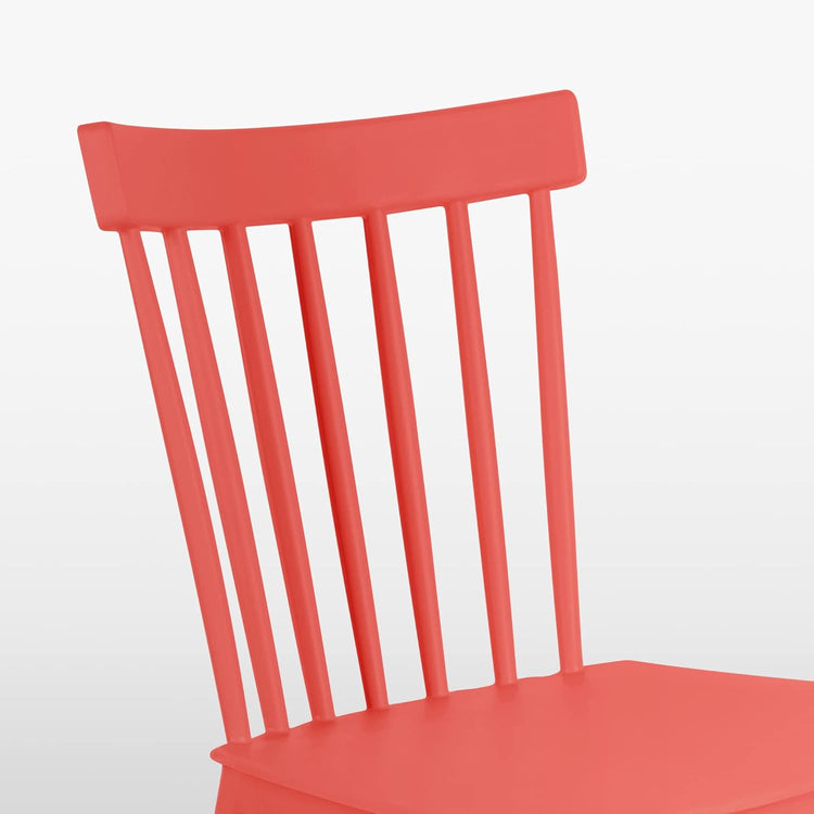 Silla Windsor Roja | Diseño Clásico & Cómodo