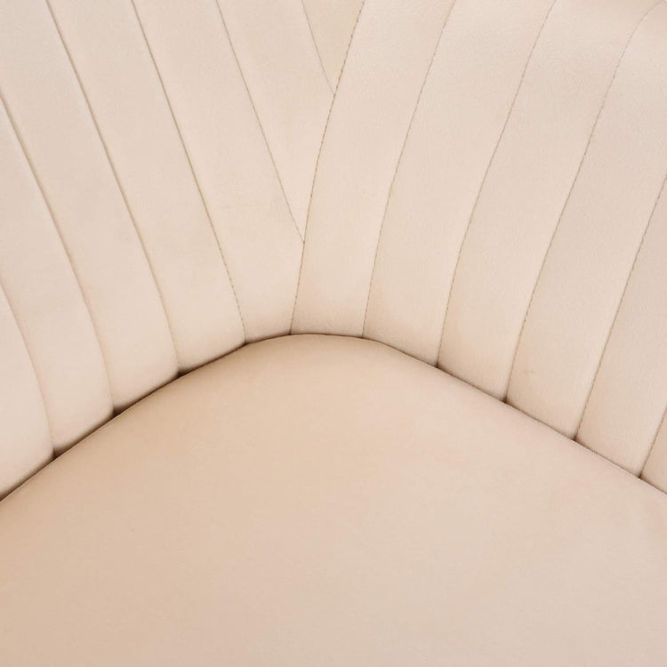 Pack 2 Butacas Sitiales Almer Velvet  Beige | Sala, Dormitorio u Oficina