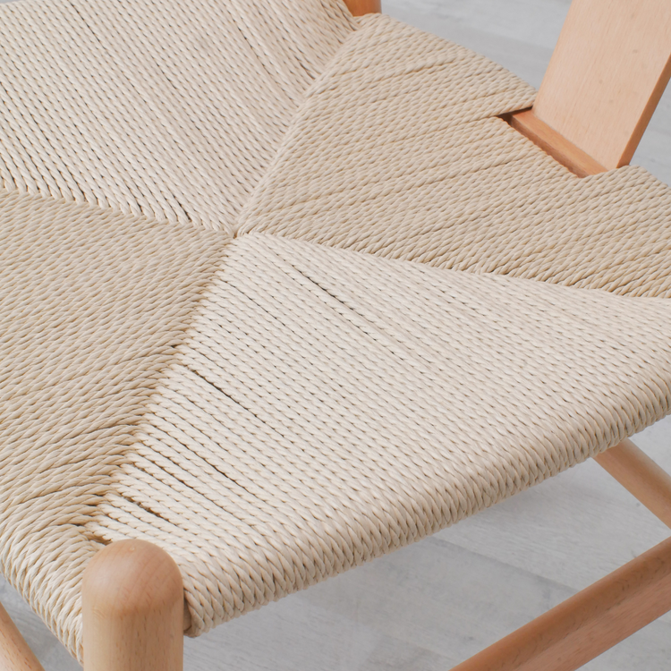 Silla Wishbone Nórdica - Madera Natural | Cómoda y Elegante