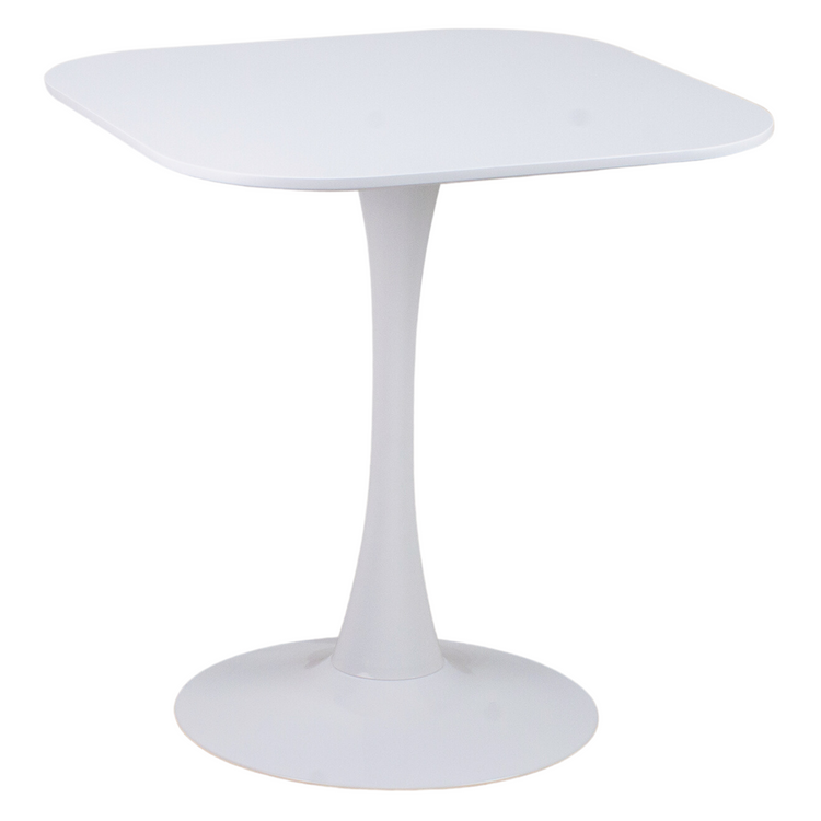 Mesa Tulip Cuadrada Blanca| Moderna y Elegante