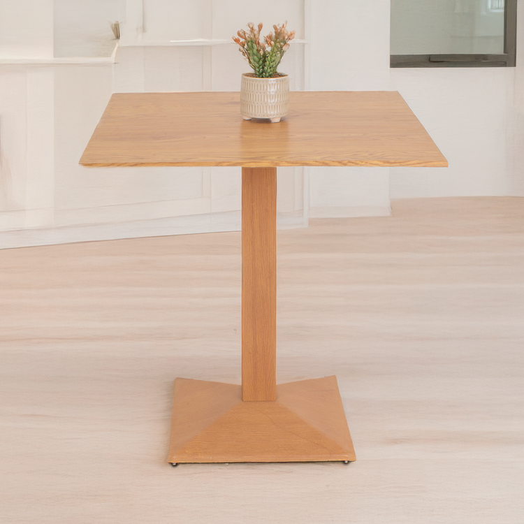 Mesa Cuadrada Moderna Chenoa | Vinilo Madera