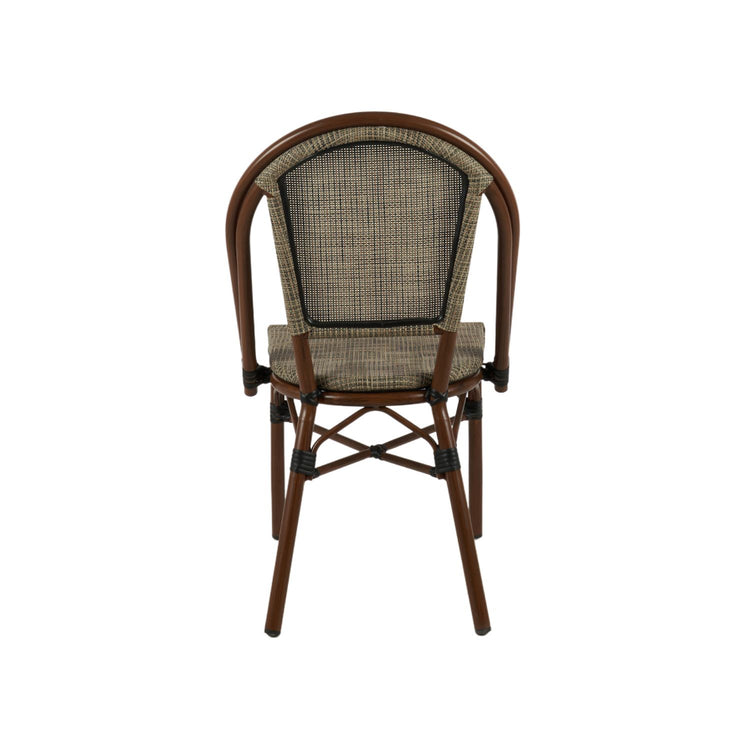 Silla Parisina Lyon Beige | Elegancia y Resistencia al Aire Libre