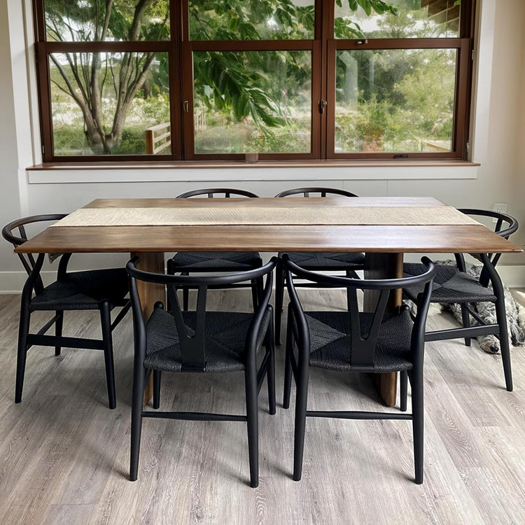 Pack 2 Silla Wishbone Nórdica | Madera | Negro