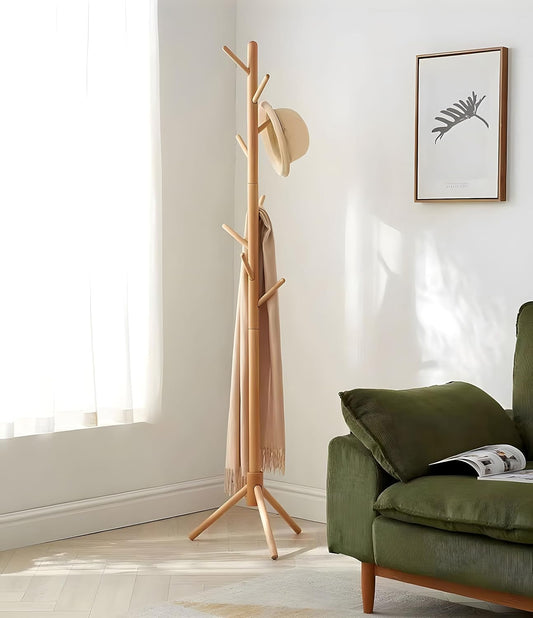 Perchero Remo | Estilo Arbol  | Madera color natural