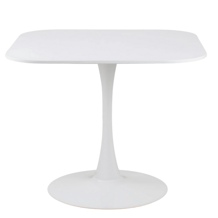 Mesa Tulip Cuadrada Blanca| Moderna y Elegante