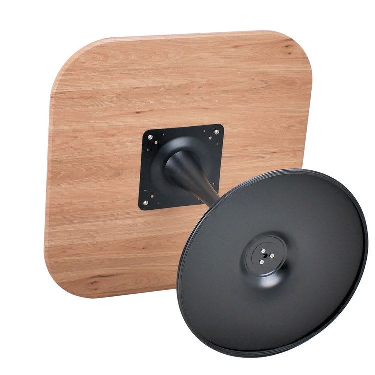 Mesa Tulip Cuadrada Madera | Moderna y Elegante