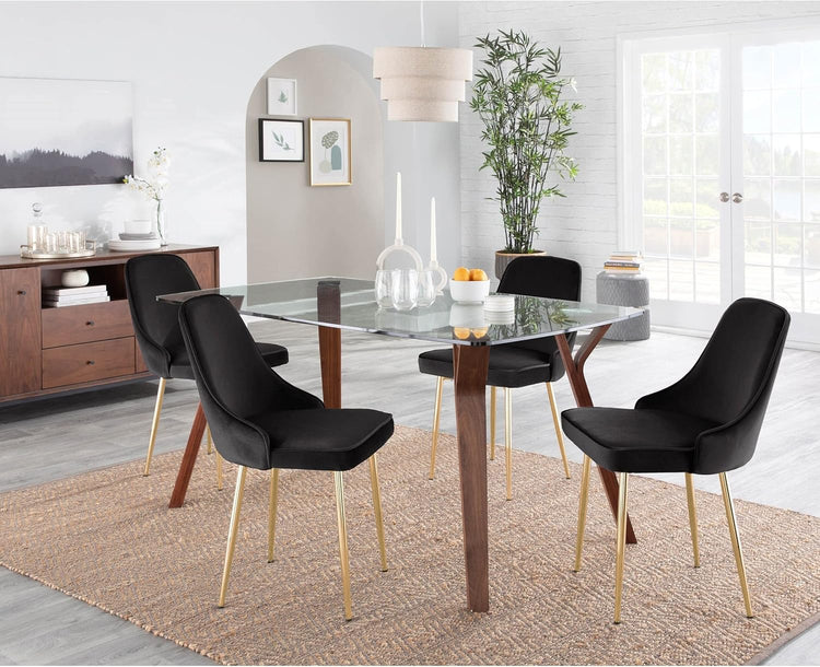 Sitial Paris Negro | Terciopelo | Elegancia y Confort