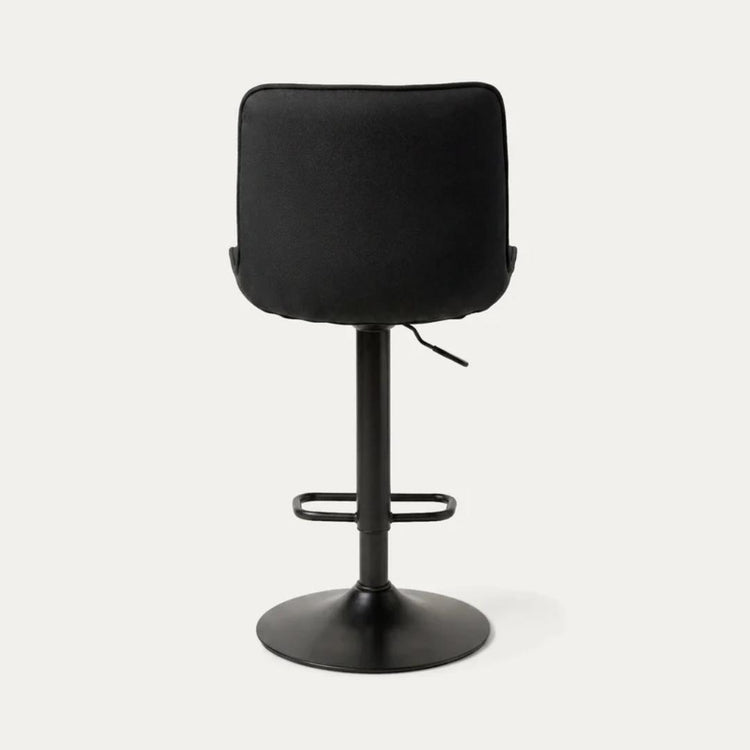 Taburetes Bar Roman Negro | Altura Regulable