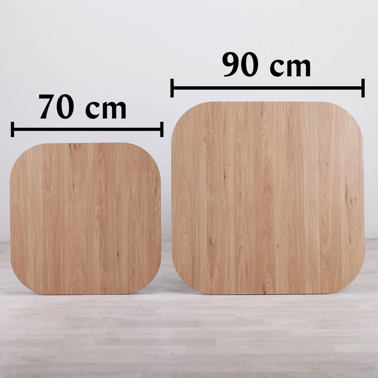 Mesa Tulip Cuadrada Madera | Moderna y Elegante