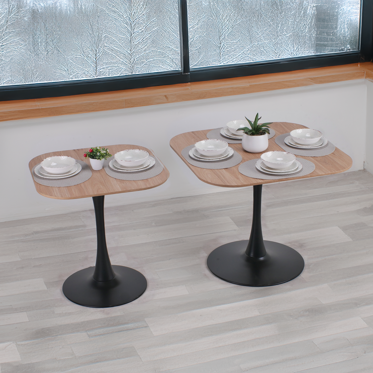 Mesa Tulip Cuadrada Madera | Moderna y Elegante