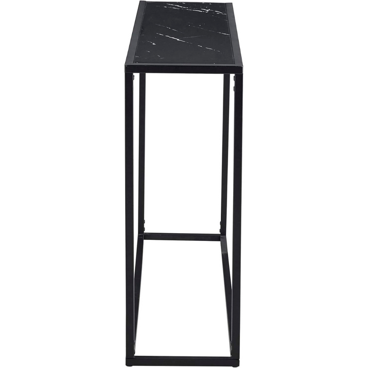 Arrimo Turmalina | Mesa Auxiliar Moderna Mármol Negro